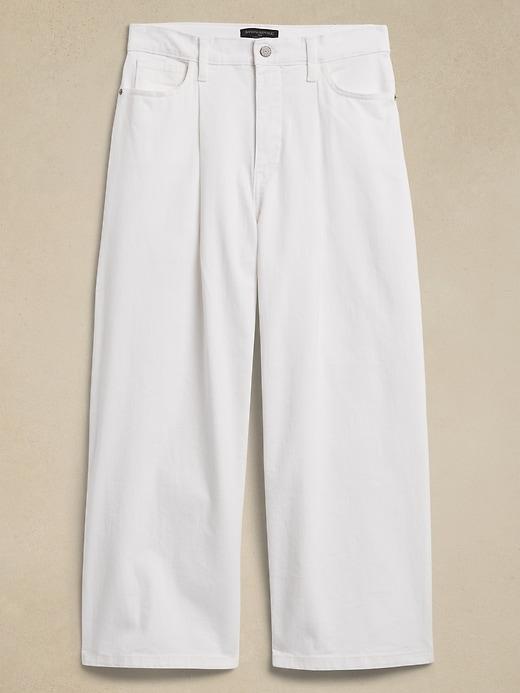 High-Rise Wide-Leg Cropped Jean product image