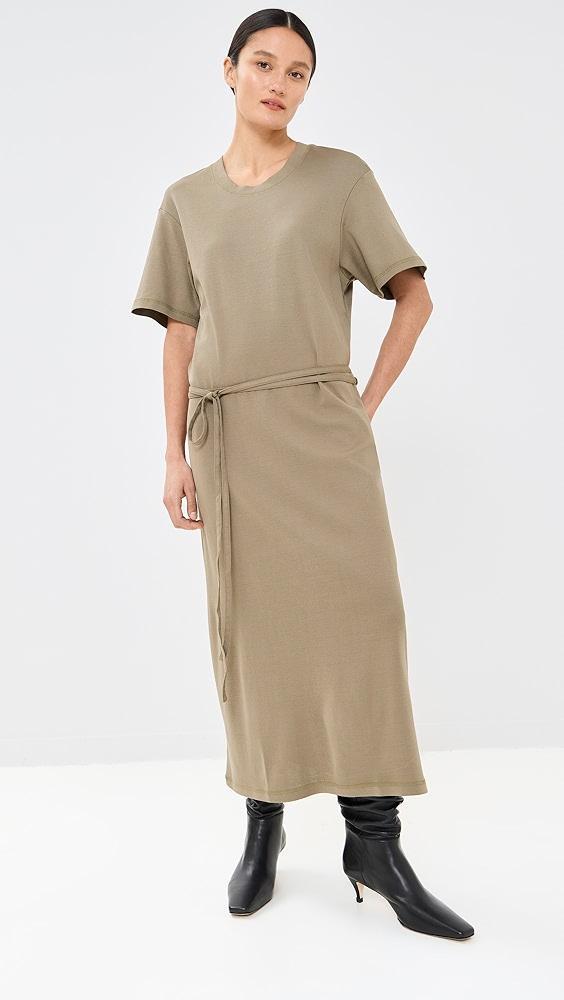 Lemaire Belted Rib T-Shirt Dress | Shopbop Product Image