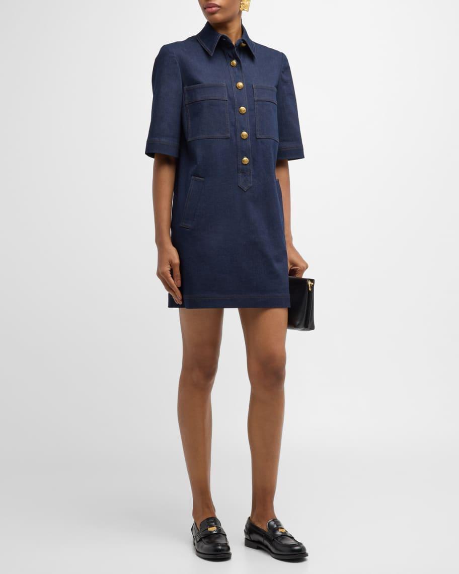 Koulis Denim Shirtdress Product Image