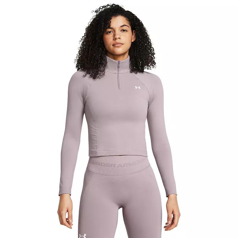 Womens Under Armour Vanish Cropped Quarter Zip Product Image