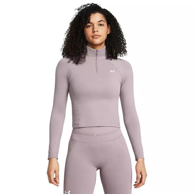 Womens Under Armour Vanish Cropped Quarter Zip Product Image