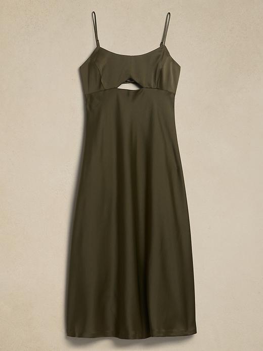 Cutout Midi Slip Dress Product Image