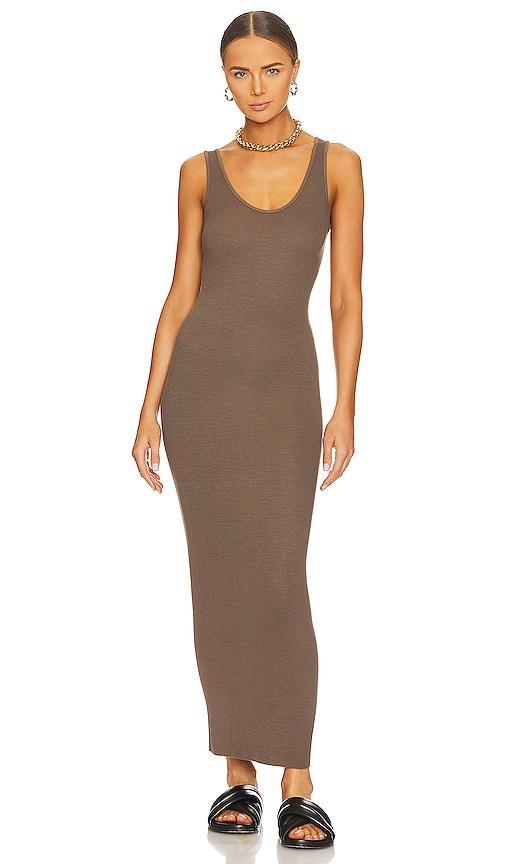 Enza Costa Silk Rib Ankle Length Tank Dress Size XS. Product Image