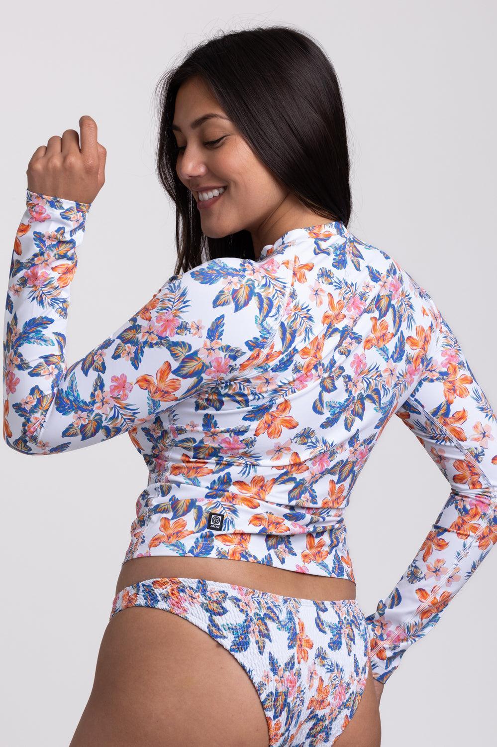 Noonan Long Sleeved Rashie - Flora Tiki Female Product Image