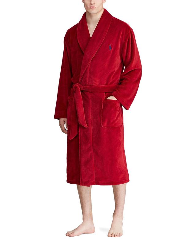 Polo Ralph Lauren Mens Microfiber Plush Robe Product Image