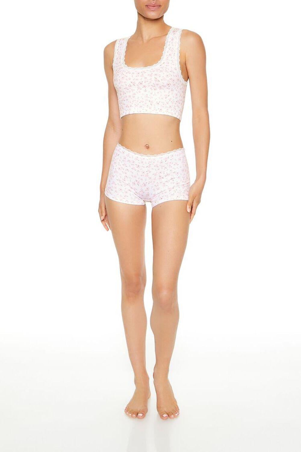 Seamless Floral Shortie Panties | Forever 21 product image