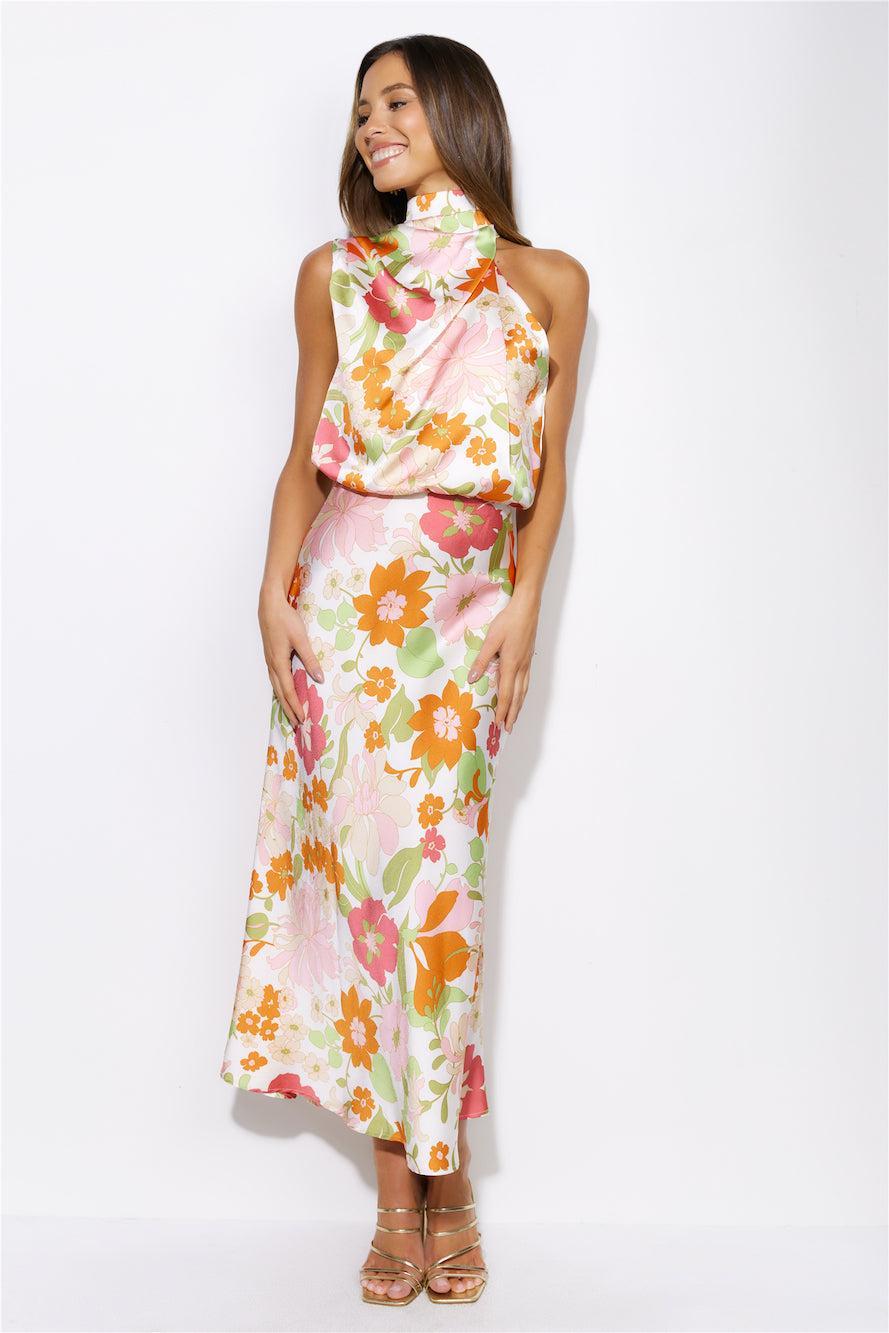 Magical Vibes Maxi Dress Floral  Product Image