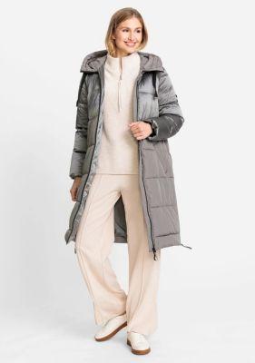 Women's Longline Quilted Coat with Hood made 3M Thinsulate[TM] Product Image