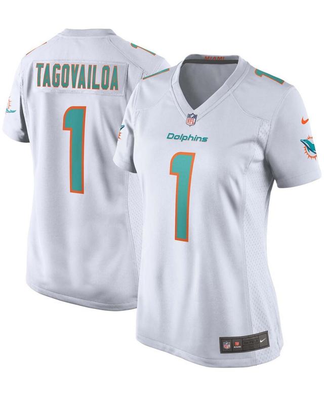 Womens Tua Tagovailoa White Miami Dolphins Game Jersey - White Product Image