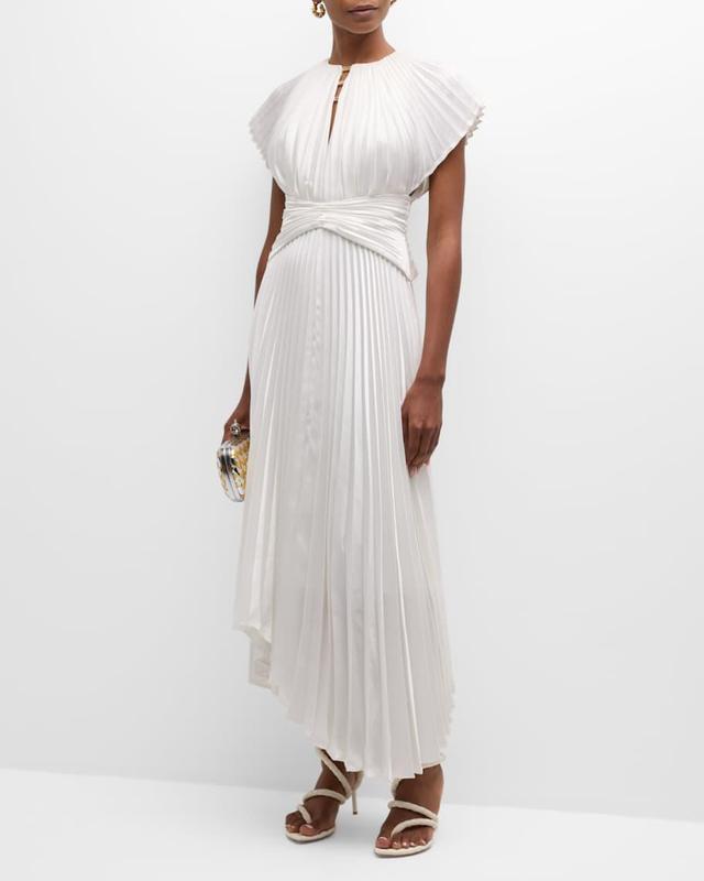 Thornbury Pleated Midi Dress Product Image