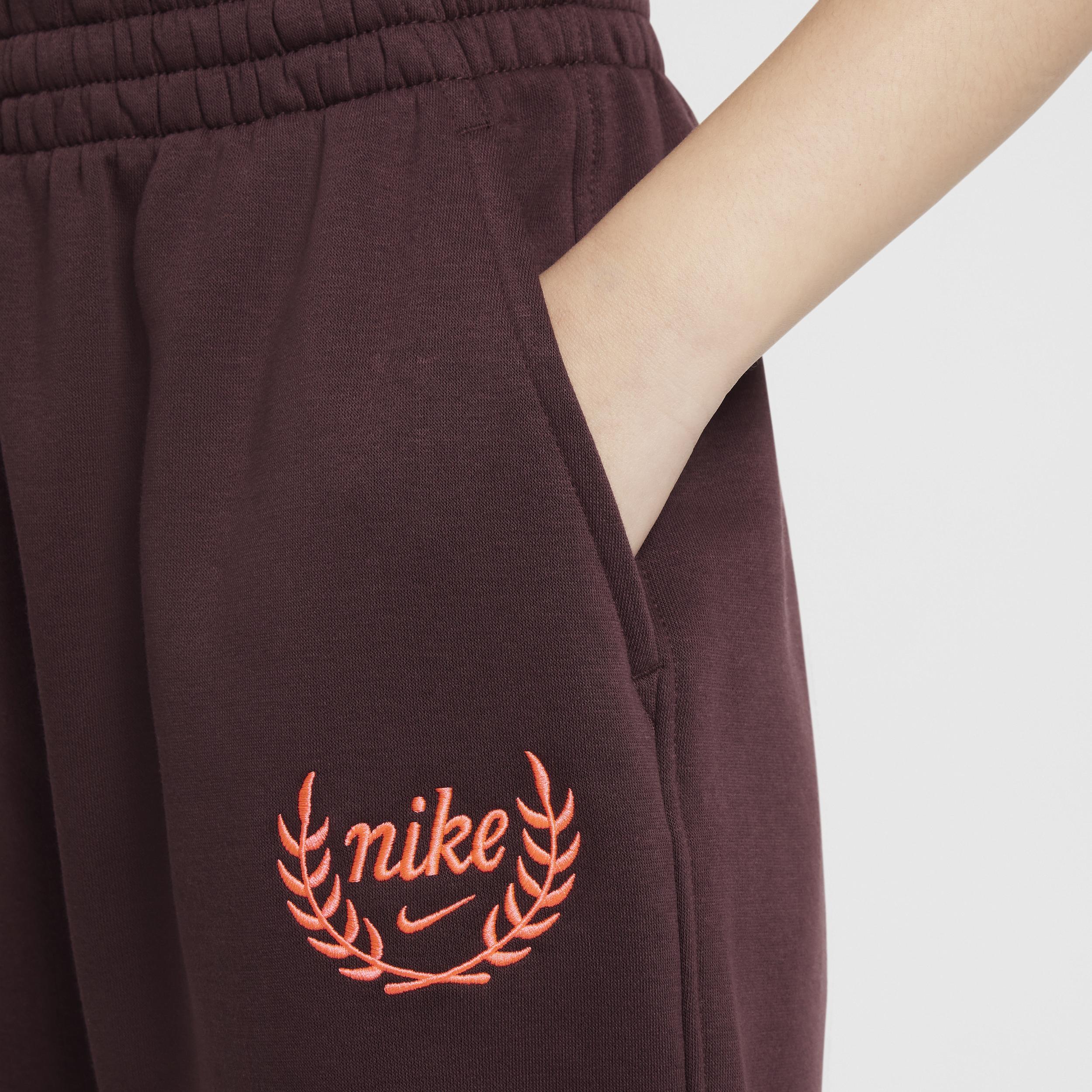 Women's Nike Sportswear Club Fleece Girls' Loose Pants Product Image