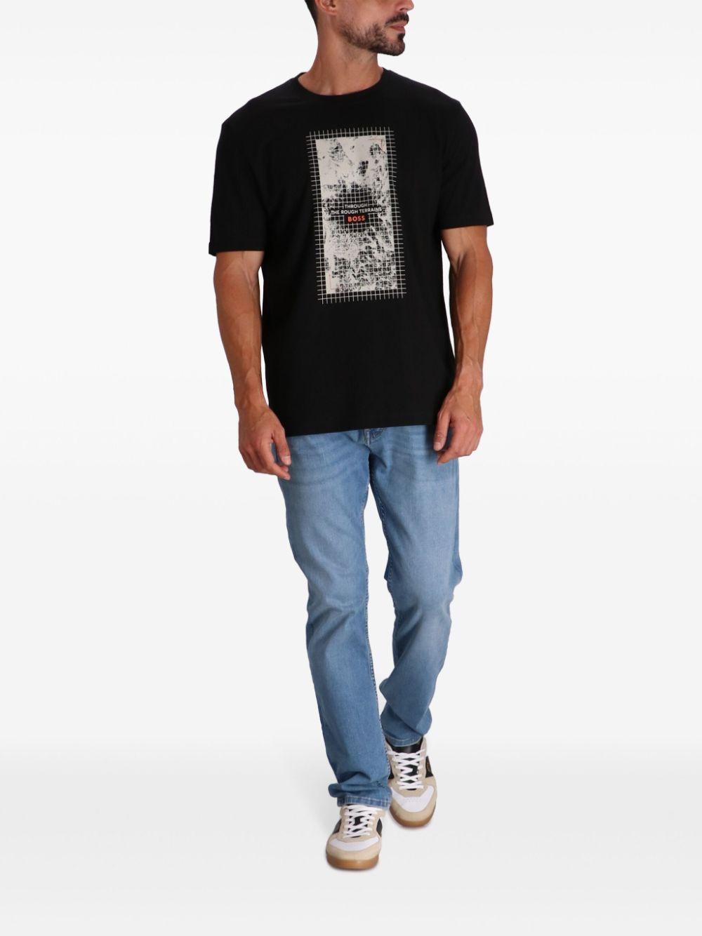 HUGO BOSS Straight-leg Jeans In Blue Product Image