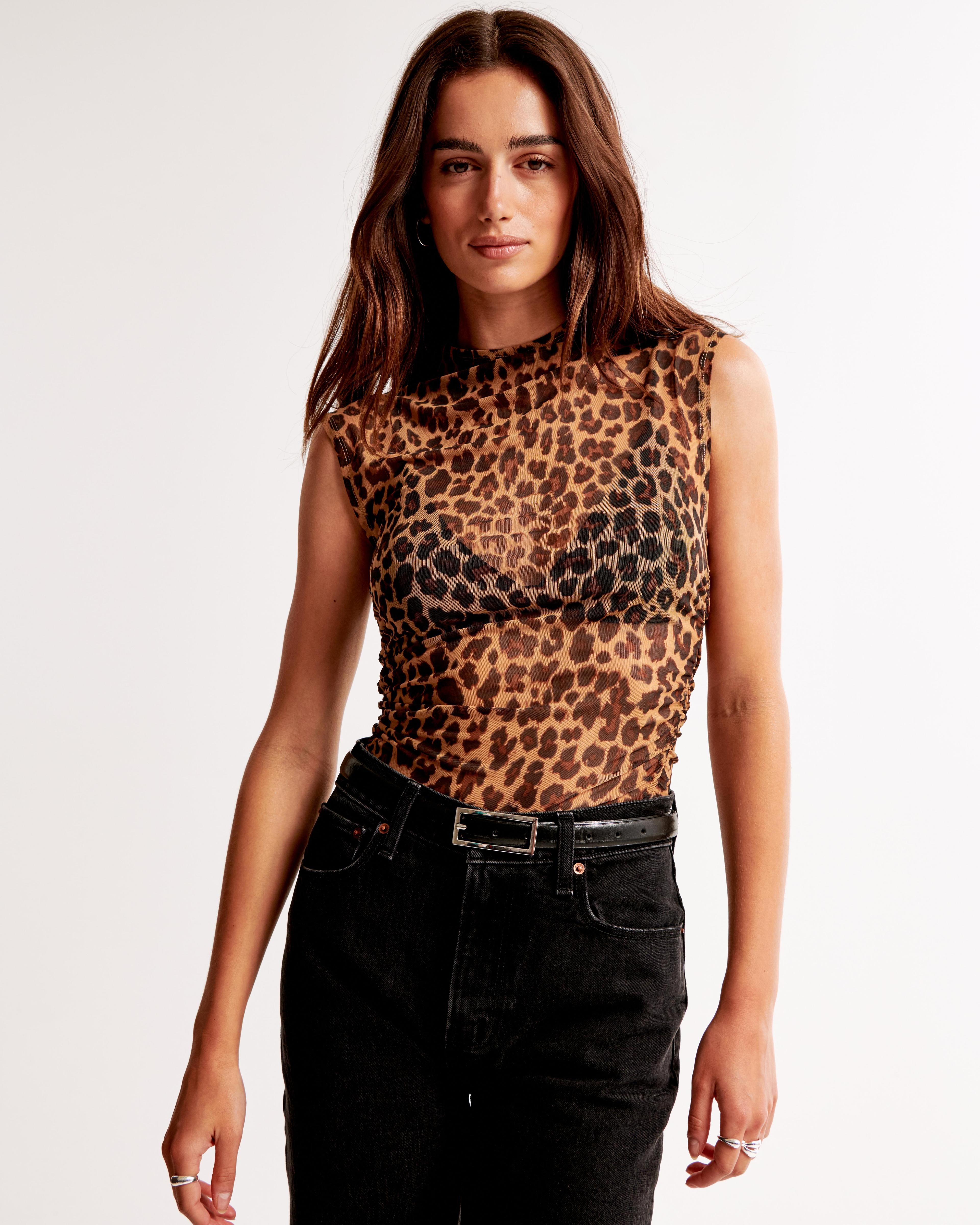 The A&F Paloma Mesh Top Product Image