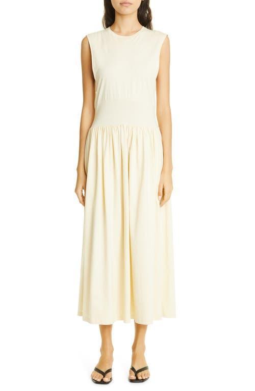 TOTEME Sleeveless Cotton Midi Dress Product Image