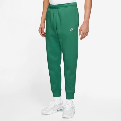 Nike Mens Nike Club Joggers - Mens White/Malachite Product Image