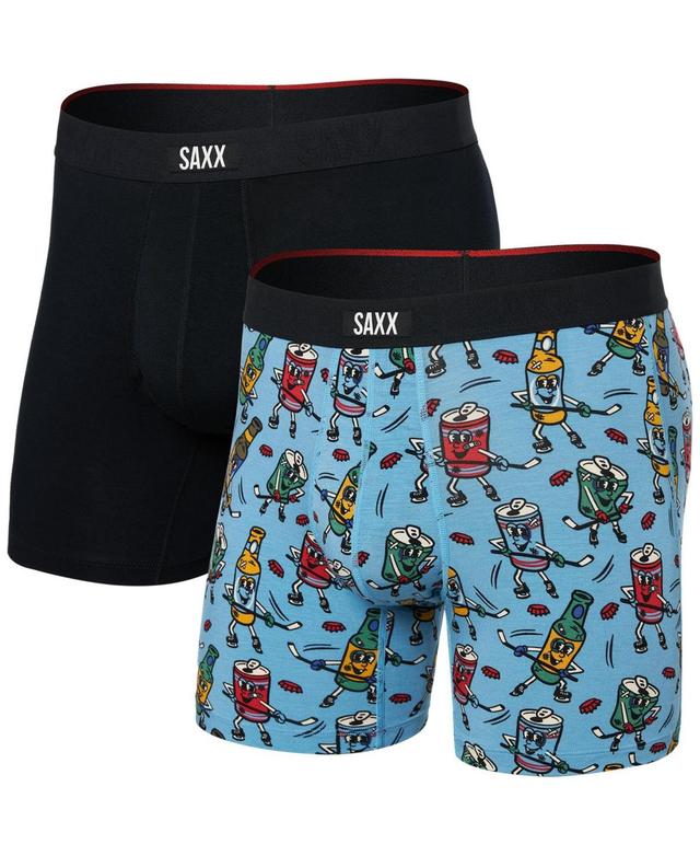 Saxx Mens Vibe Xtra 2-Pk. Slim-Fit Boxer Briefs Product Image