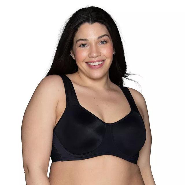 Vanity Fair 2-Ply High-Impact Underwire Sports Bra 78050, Womens Black Black Product Image