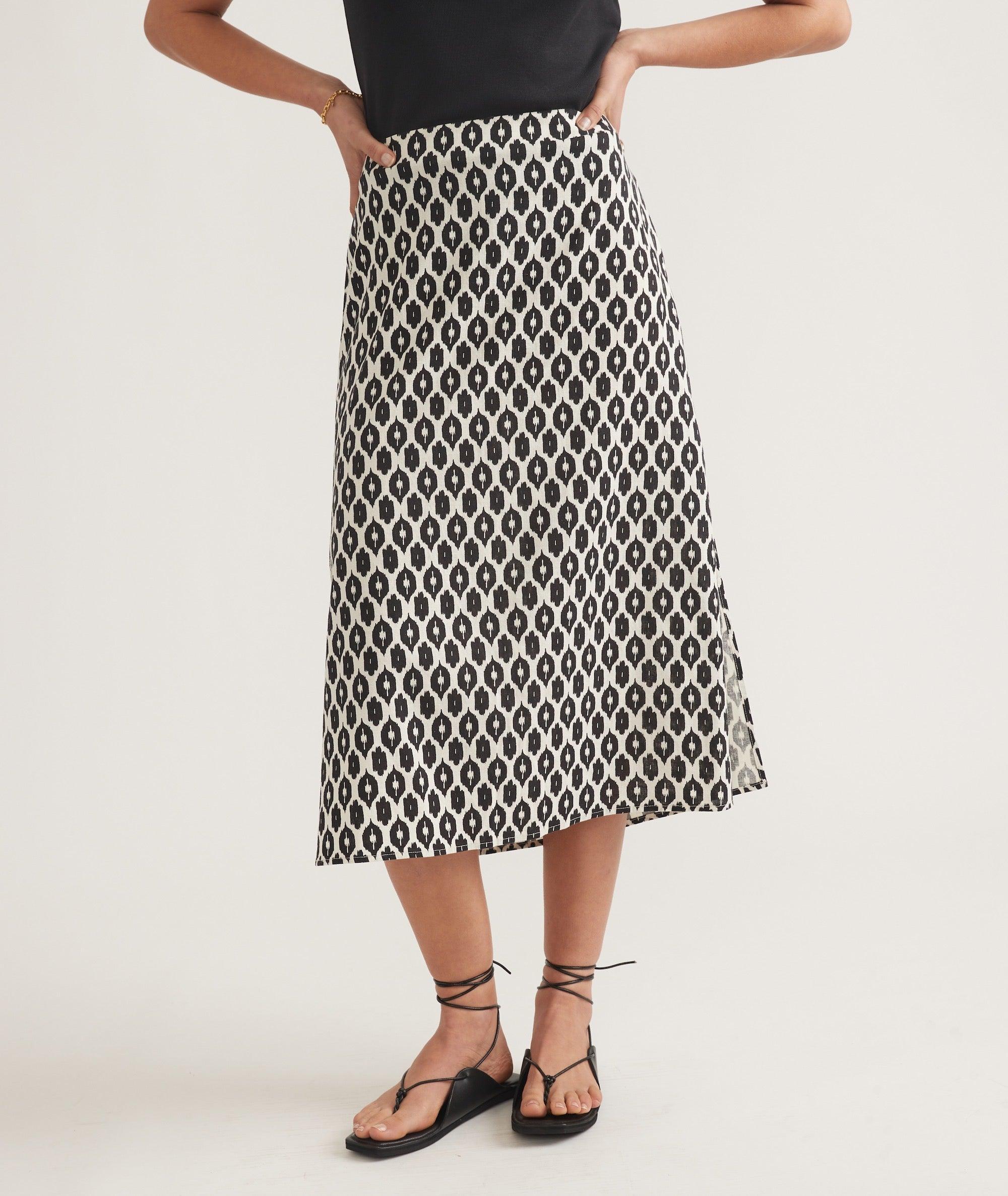 Ryan Slip Midi Skirt Product Image