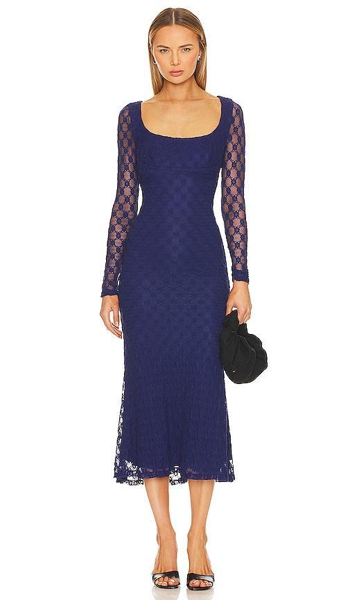 Womens Adoni Lace Midi-Dress Product Image