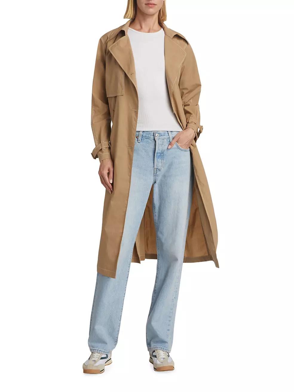 Last Night Cotton-Blend Trench Coat Product Image