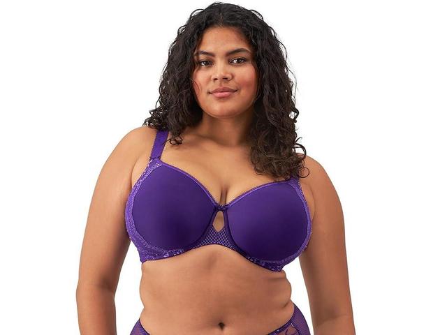 elomi Charley Underwire Spacer T-Shirt Bra (Iris) Women's Bra Product Image