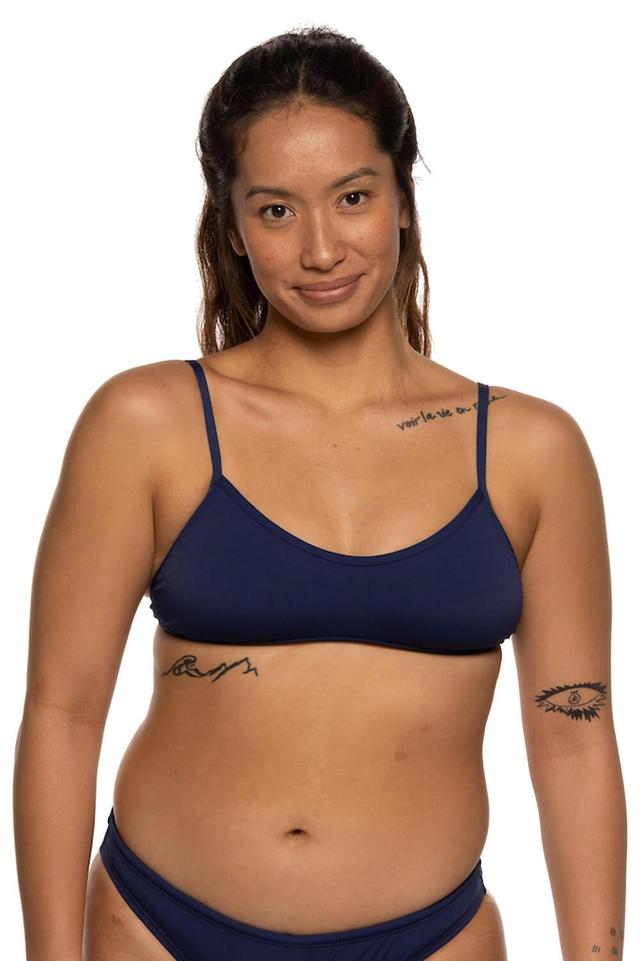 Malia Bikini Top - Navy Female Product Image