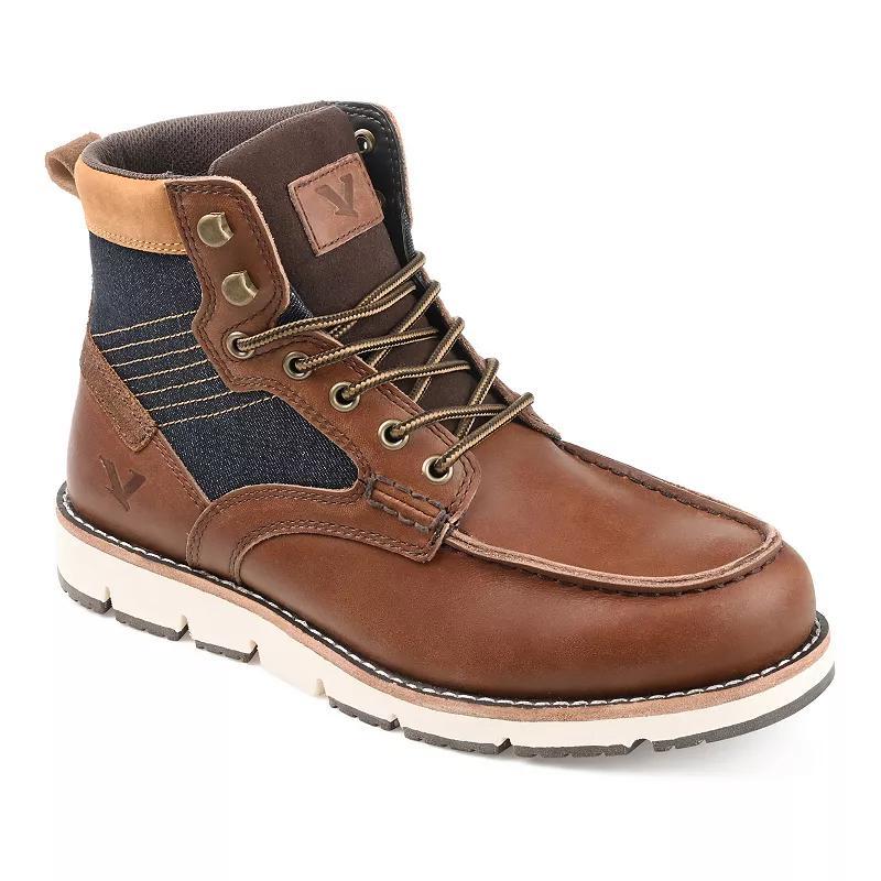 Territory Mack 2.0 Mens Leather Ankle Boots Brown Product Image