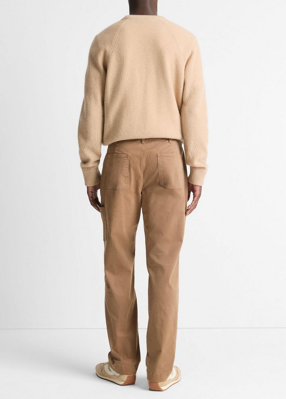 Louie Relaxed Garment Dye Cotton Utility Pant Product Image