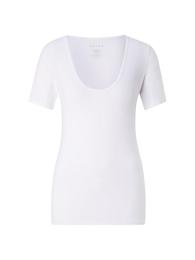 Falke Daily Climate Control Deep V-Neck Undershirt Women's Clothing Product Image