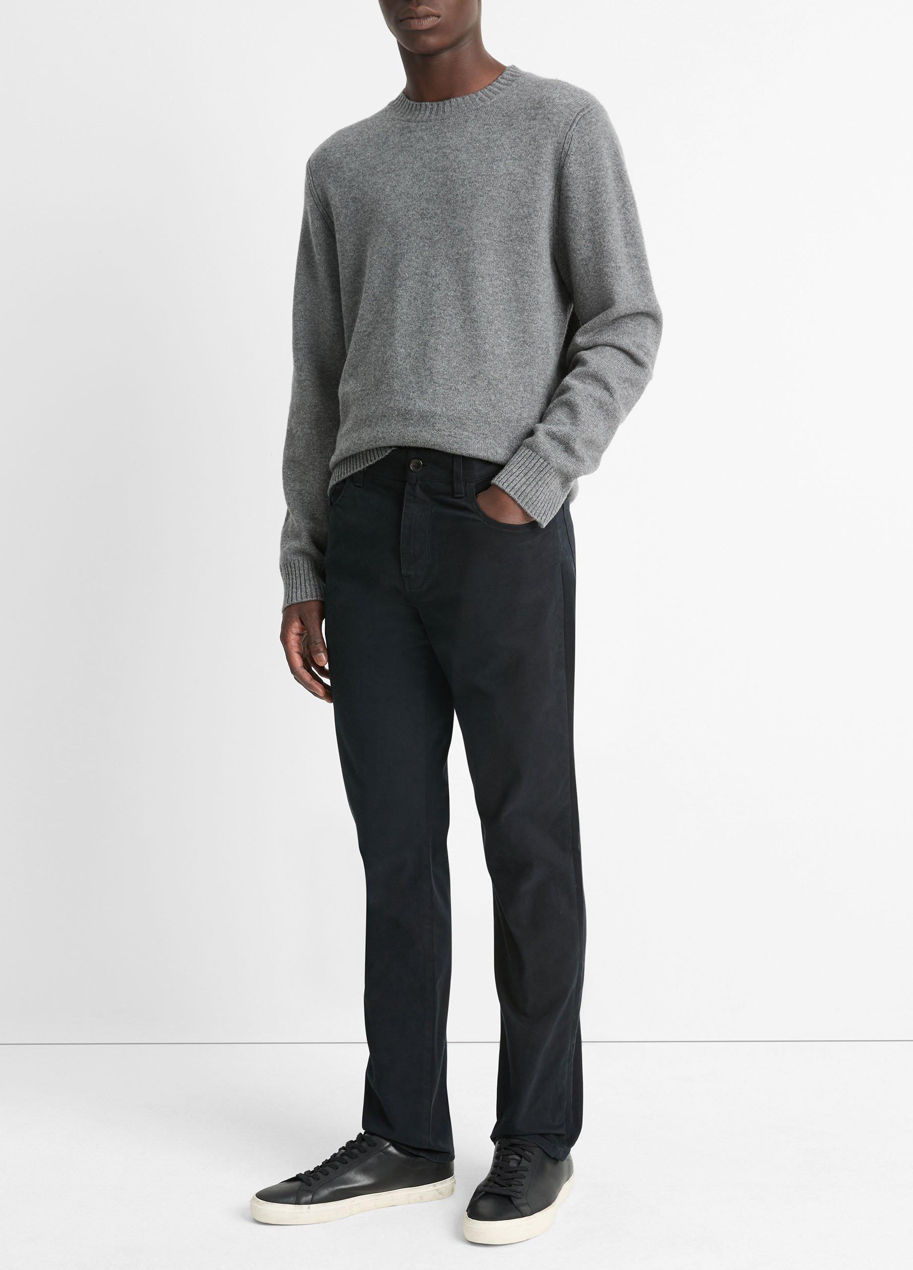 Dylan Slim 5-Pocket Peached Stretch-Cotton Pant Product Image