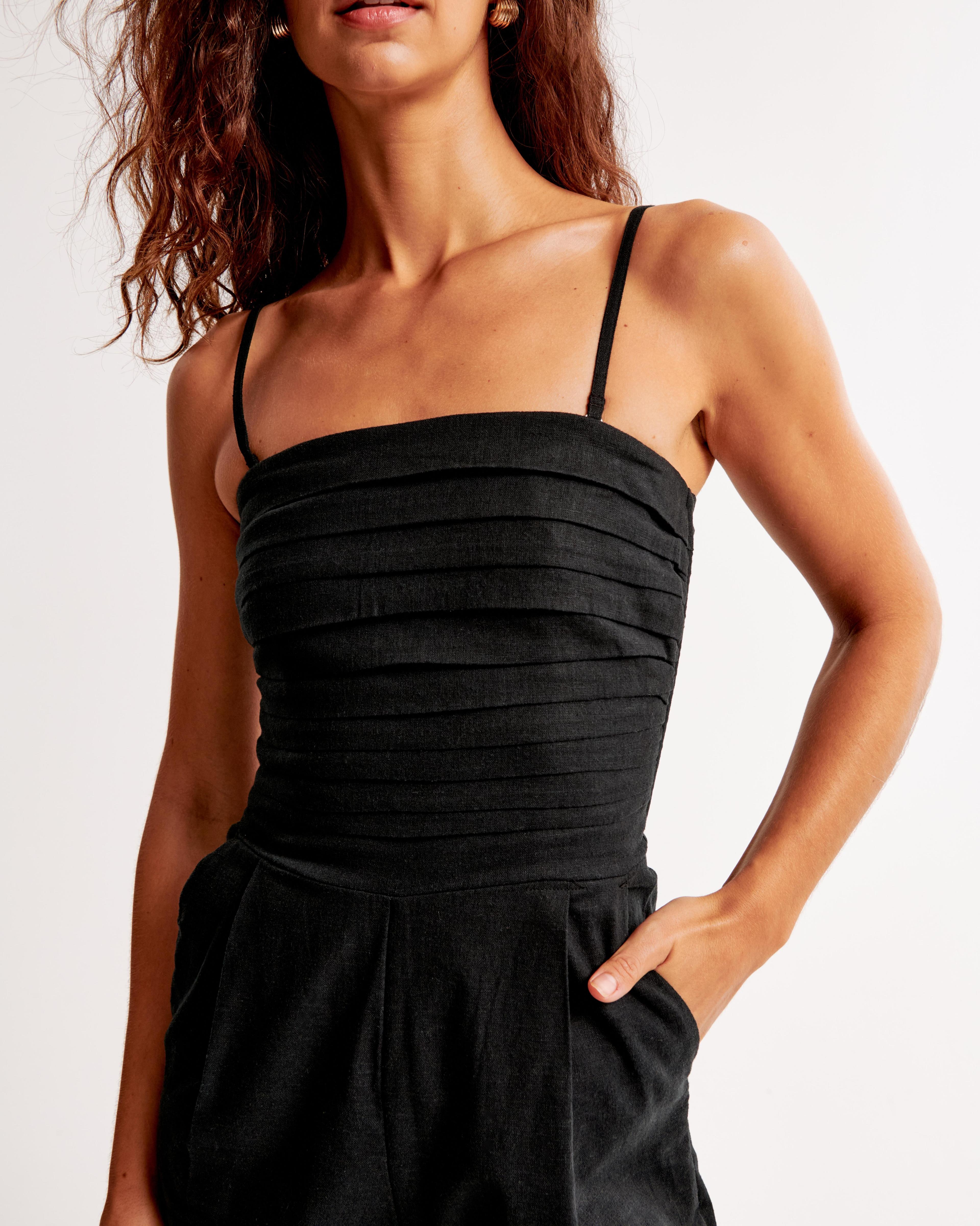 Emerson Linen-Blend Strapless Jumpsuit Product Image