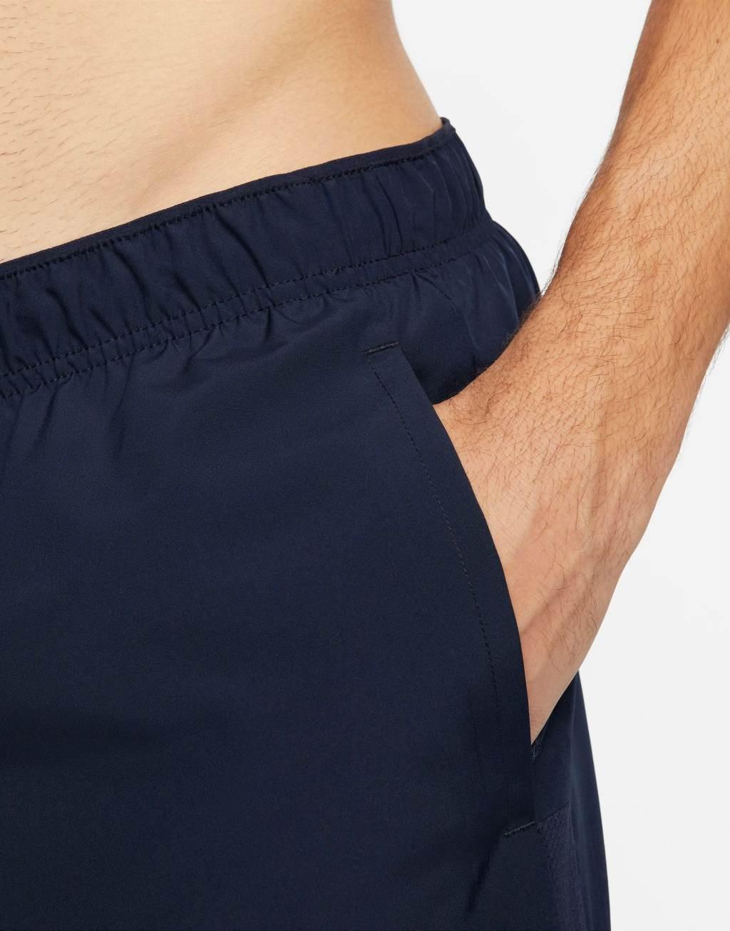 Nike Running Challenger Dri-FIT 5 inch shorts in navy Product Image