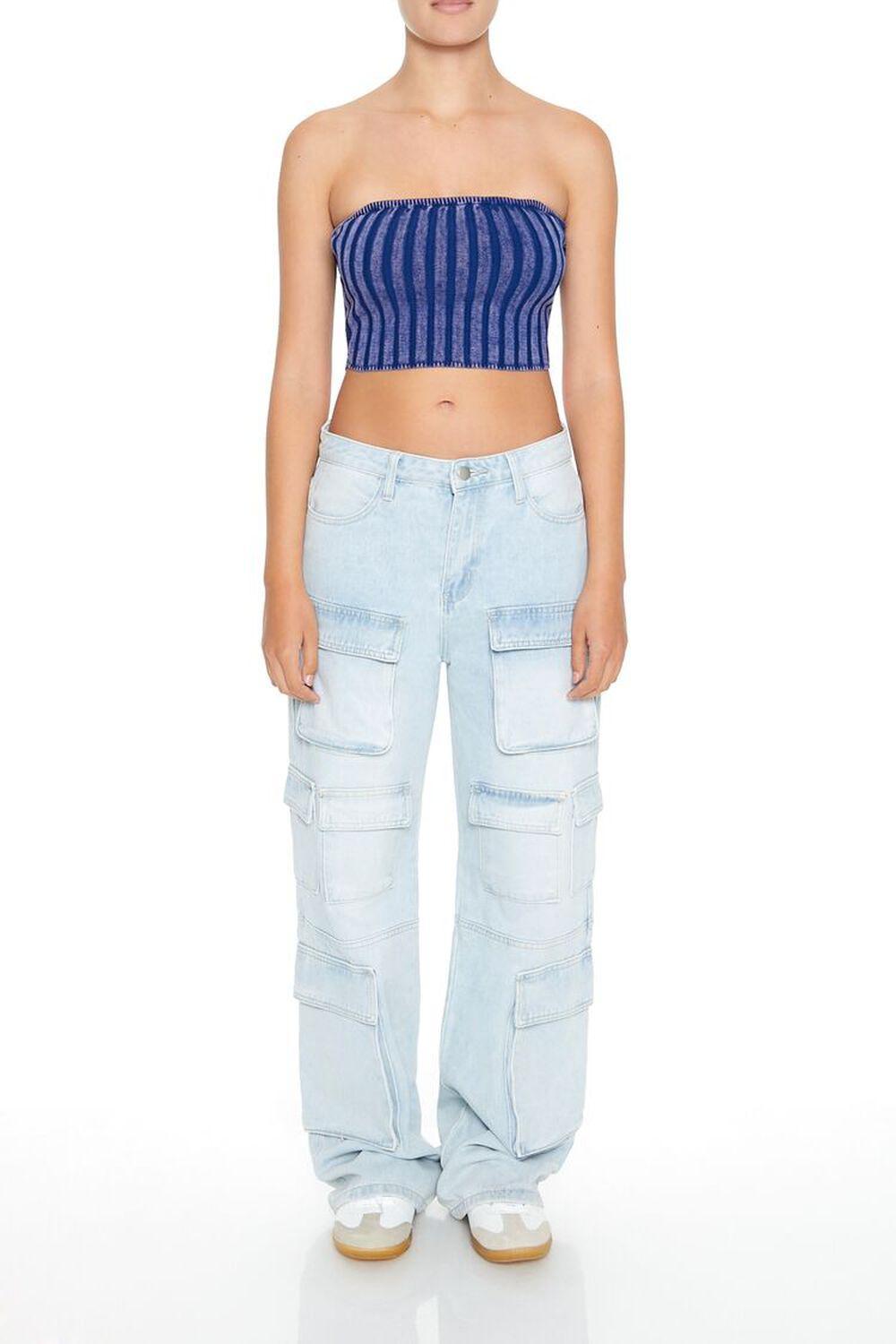 Striped Tube Crop Top | Forever 21 Product Image