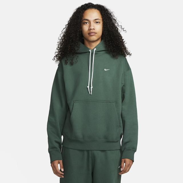 Nike Mens Solo Swoosh Fleece Pullover Hoodie Product Image