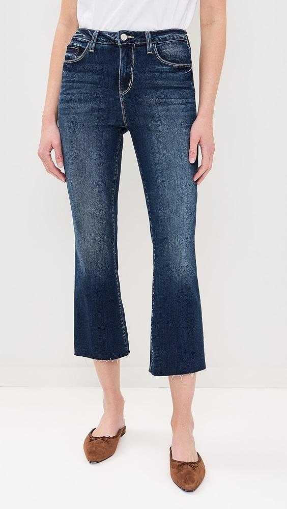 L'AGENCE Kendra Crop Flare Jeans | Shopbop Product Image