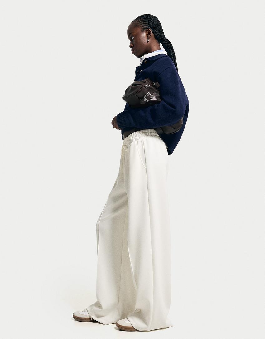 Soft wide-leg pants Product Image