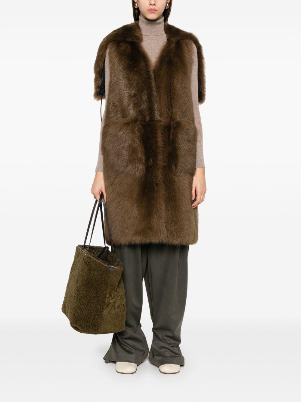 MAX MARA Amica Coat In Brown Product Image