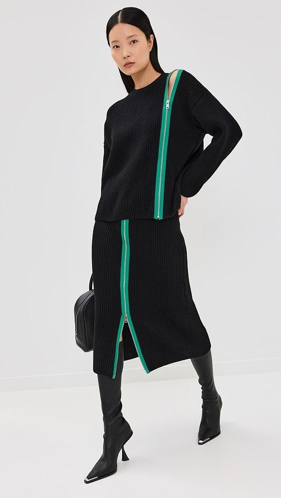 MSGM Gonna In Maglia Knitwear Skirt | Shopbop product image