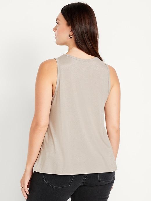 Luxe Sleeveless Shine Top Product Image