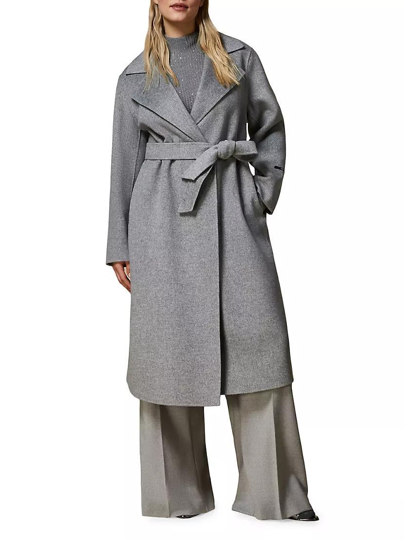 Terra Wool Belted Coat Product Image