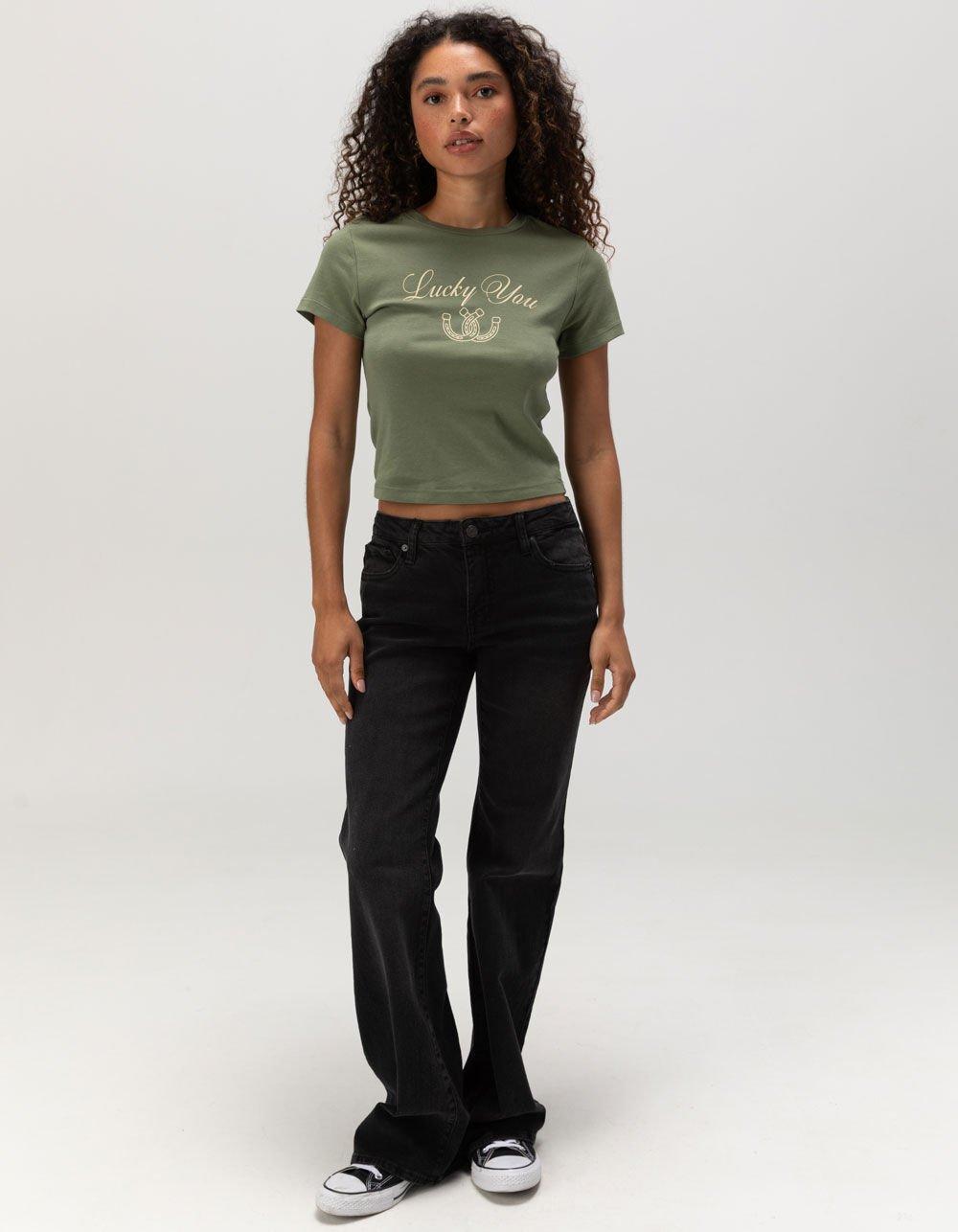 FULL TILT Lucky You Womens Tee Product Image