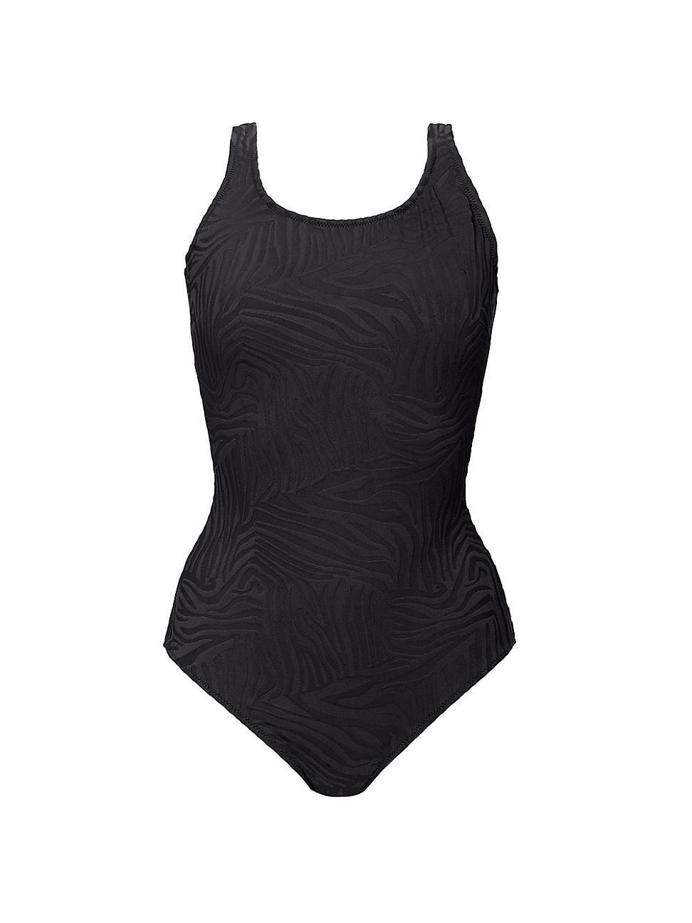 Womens African Escape Mastectomy One-Piece Swimsuit Product Image