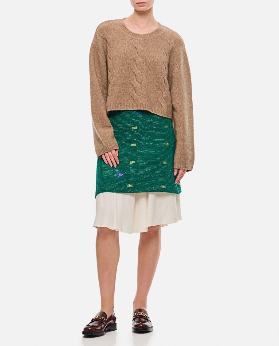 LISA YANG Hannan Chasmere Sweater In Beige Product Image