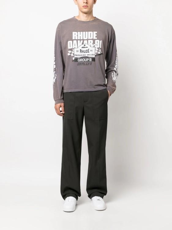 Dakar 91 Long-sleeve T-shirt In Grey Product Image