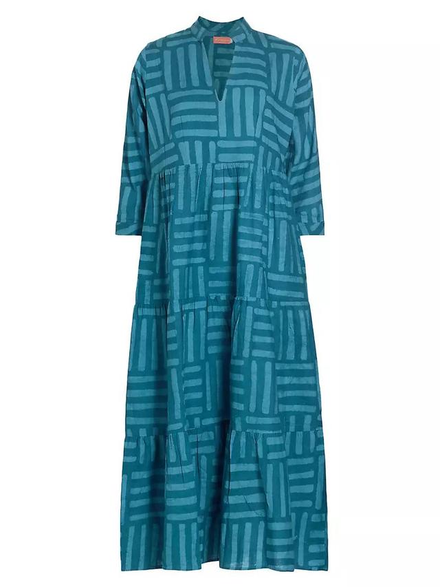 Bimpe Printed Tiered Maxi Dress Product Image