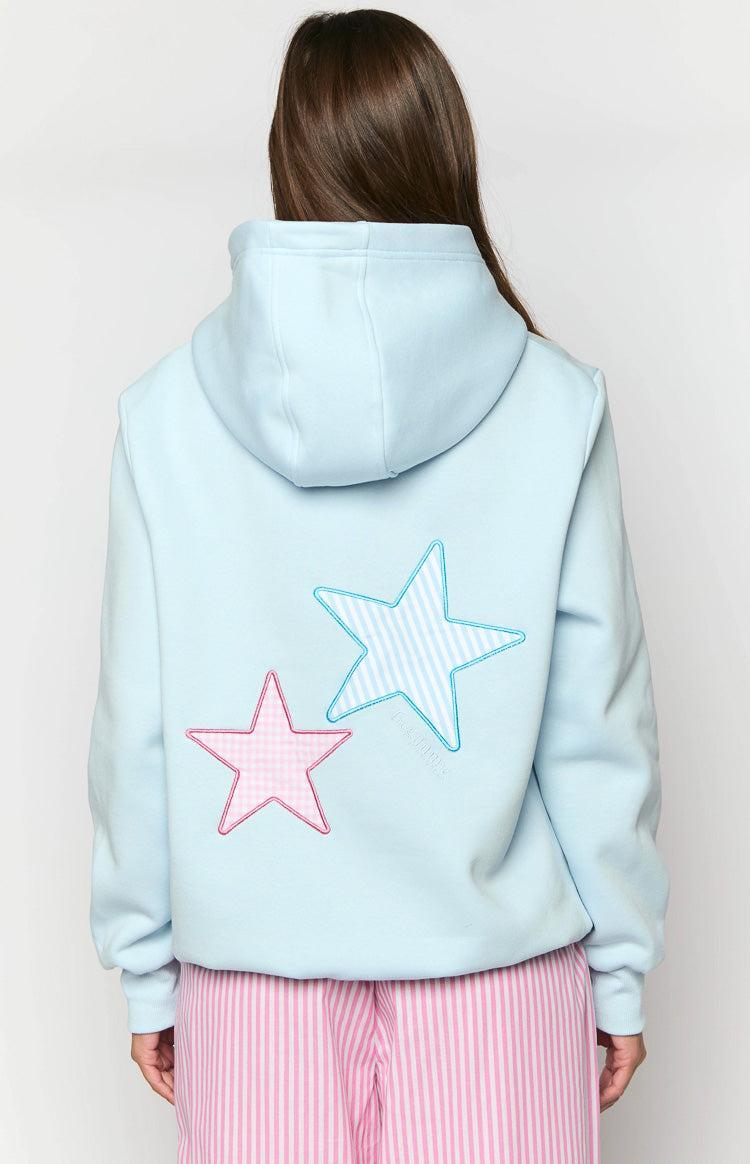 Beginning Light Blue Star Hoodie Product Image