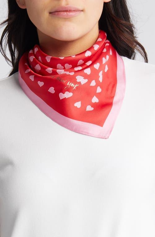 kate spade new york Heart Links Silk Square Scarf Product Image