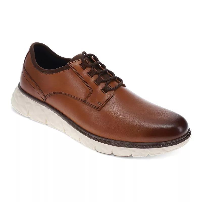 Dockers Callum Mens Hybrid Leather Oxford Shoes Brown Product Image