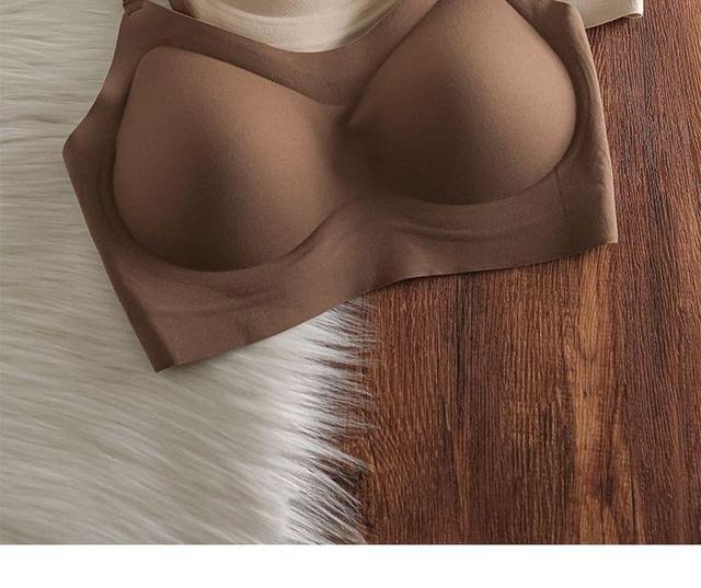 Plain Seamless Wireless Bra Product Image