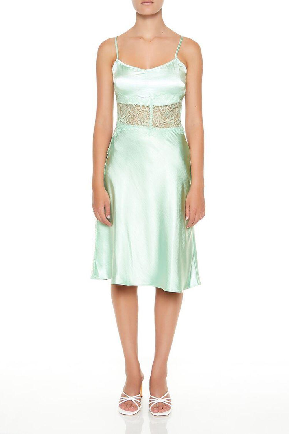 Satin Midi Skirt | Forever 21 product image